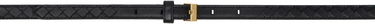 Opasok Bottega Veneta Bottega Veneta Thin Watch Belt Čierna | 805803 V4R01, 0