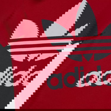 Tričko adidas Originals Trefoil Červená | IC6110, 3
