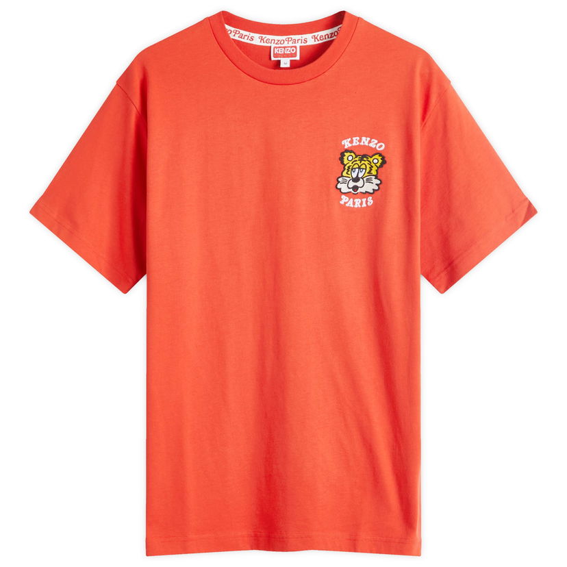 Tričko KENZO Verdy Collection Embroidered Classic T-Shirt Oranžová | FF58TS4824SG-16