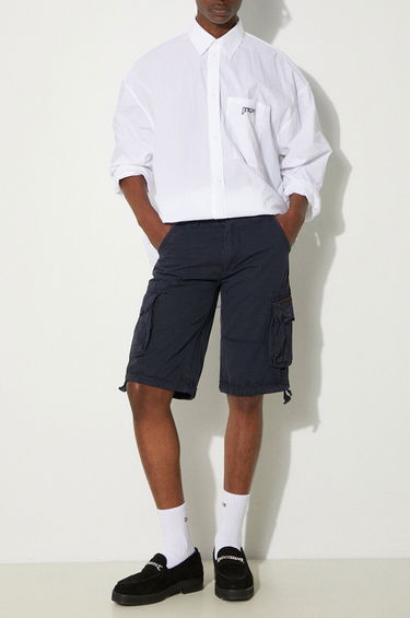 Šortky Alpha Industries Jet Short Modrá | 191200.07, 0