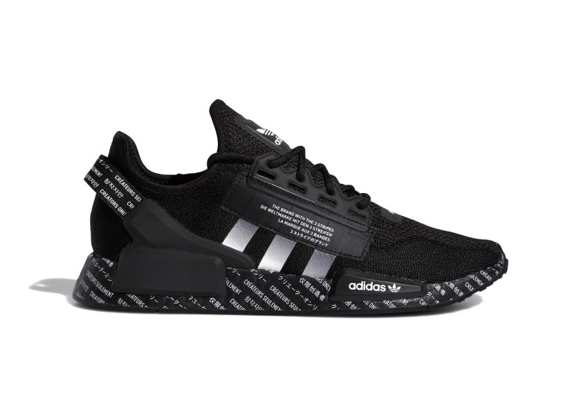 Tenisky a topánky adidas Originals NMD R1 V2 Script Black Čierna | GX1120, 0