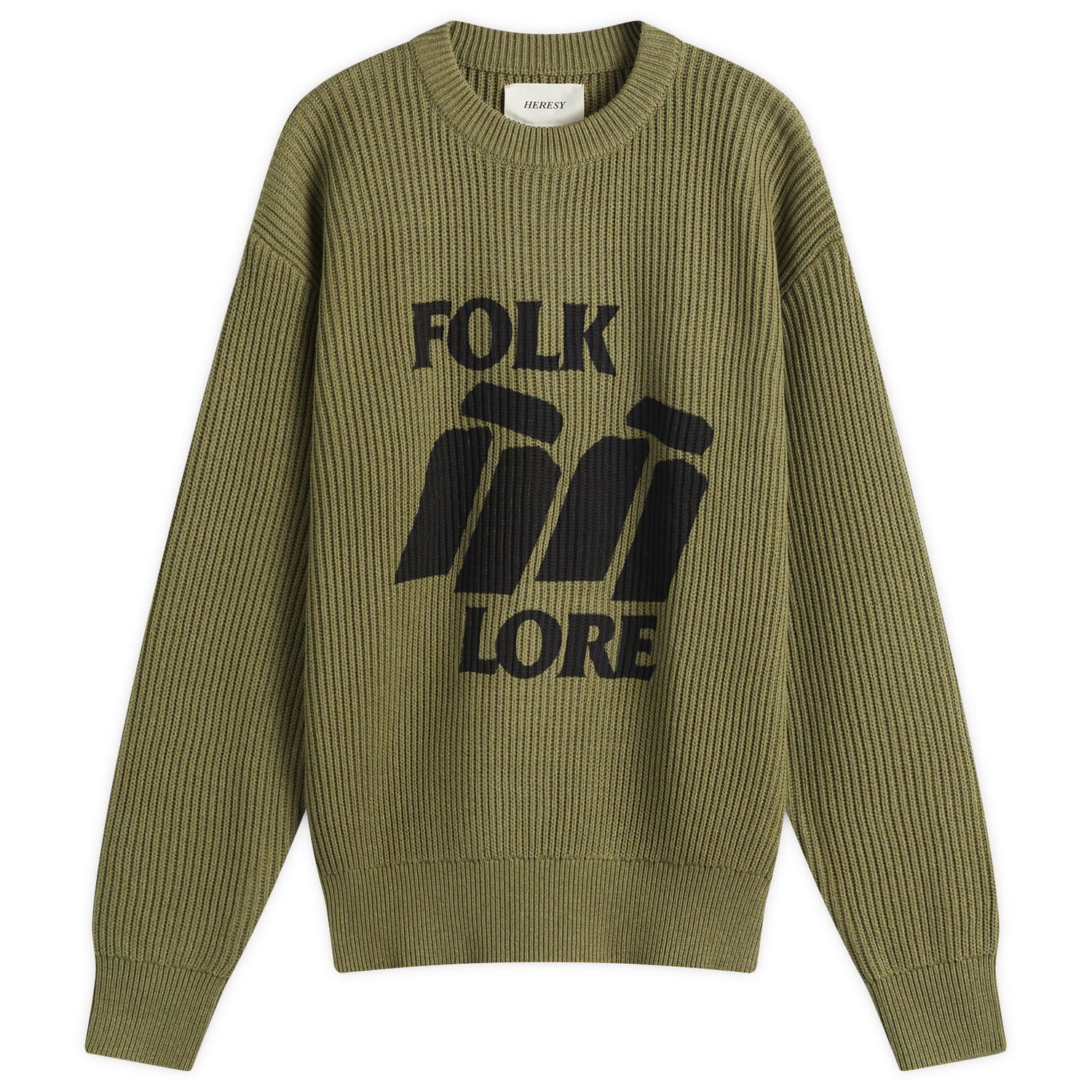 Sveter Heresy Heresy Men's Ray's Knit Sweater Zelené | HSS25-KW02, 0