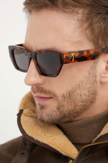 Slnečné okuliare Palm Angels Palm Angels Sunglasses Hnedá | PERI034.516007, 5