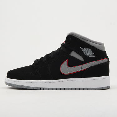 Tenisky a topánky Jordan Air Jordan 1 Mid ''Black Particle Grey'' GS Čierna | 554725-060, 0