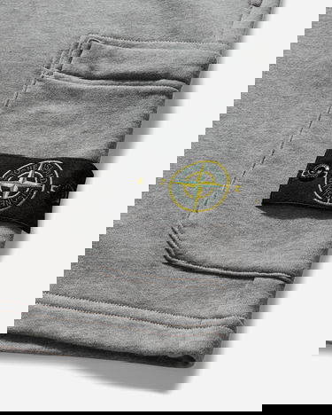 Šortky Stone Island Garment Dyed Cotton Fleece Shorts Šedá | K1S15-6200012-S0051 V0M64, 3