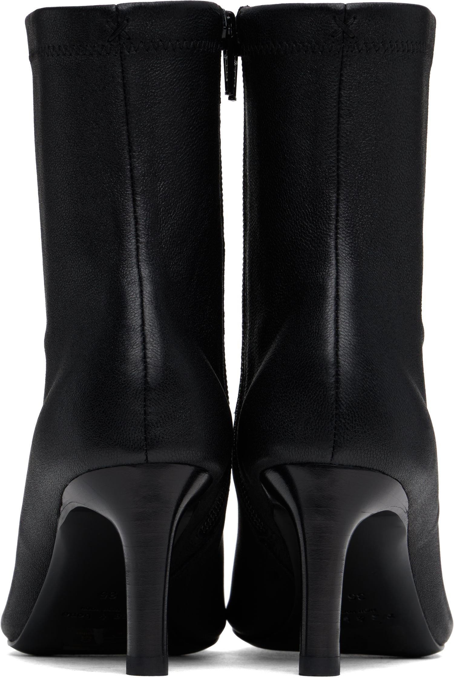 Oblečenie rag & bone rag & bone Britt Leather Boots Čierna | WFF24FF025LE25, 1