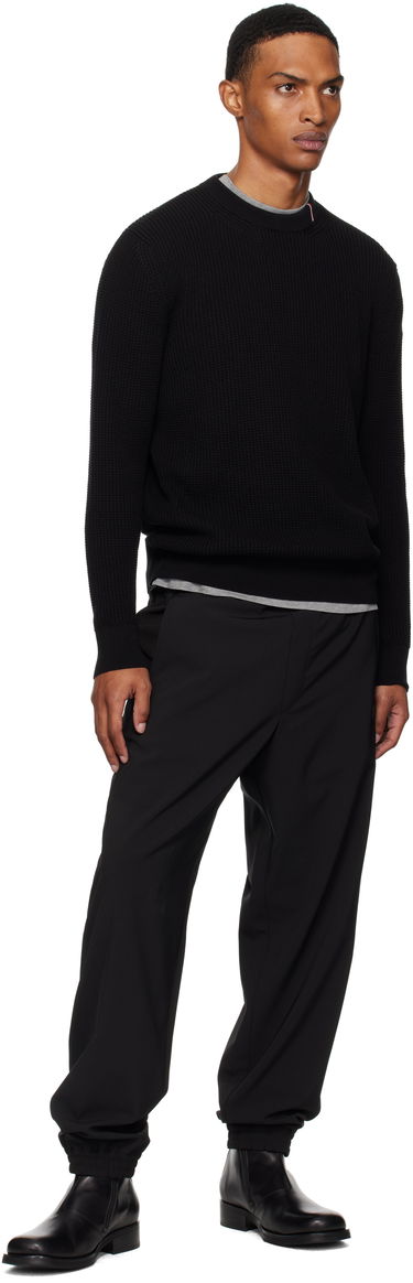 Sveter Moncler Moncler Crew Neck Sweater Čierna | K20919C00011M1367, 4