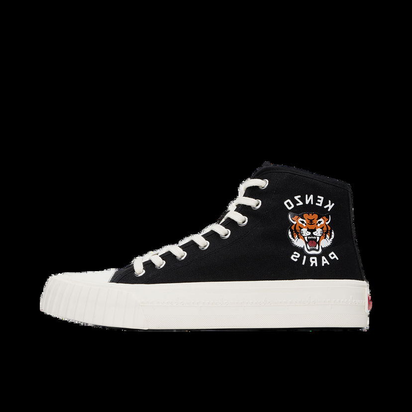 Tenisky a topánky KENZO Paris Foxy High-Top Canvas "Black" Čierna | FE55SN025F76