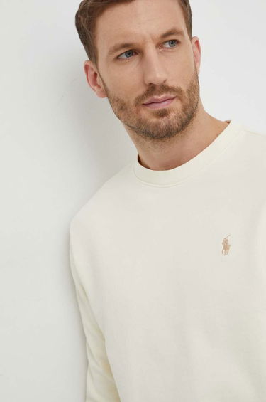 Sveter Polo by Ralph Lauren Polo Ralph Lauren Crewneck Sweatshirt Béžová | 710916689, 3