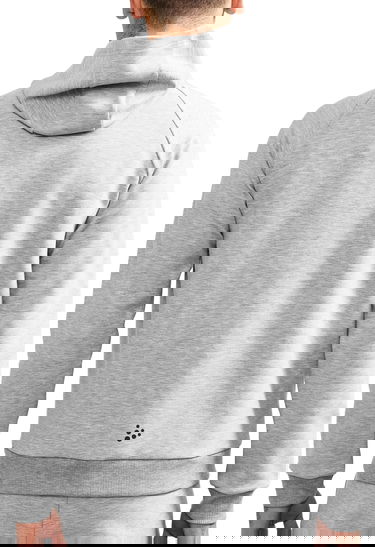 Mikina Craft CORE SOUL Full Zip Hooded Sweatshirt with Raglan Sleeves Šedá | 1910620-950000, 1