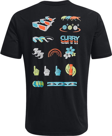 Tričko Under Armour UA CURRY RULE OF 3 SS Čierna | 1372840-001, 3
