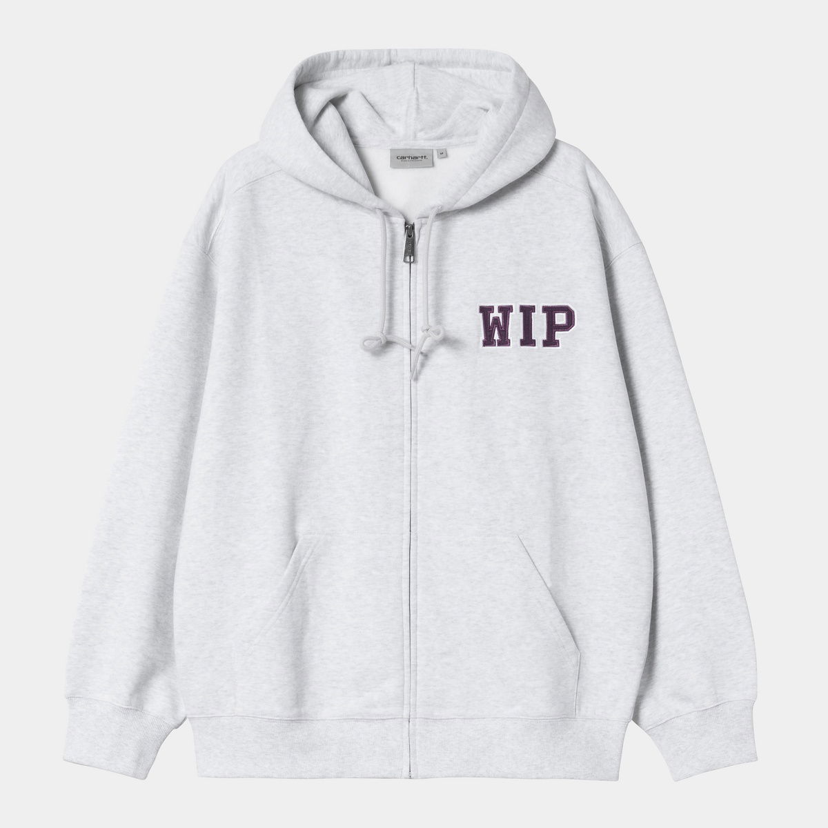 Mikina Carhartt WIP Carhartt WIP Hooded Mini Wip Sweat Jacket Šedá | I035619_8, 0