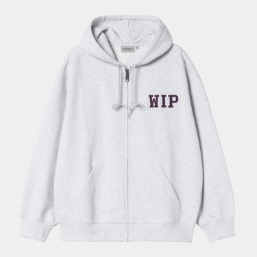 Mikina Carhartt WIP Carhartt WIP Hooded Mini Wip Sweat Jacket Šedá | I035619_8, 0