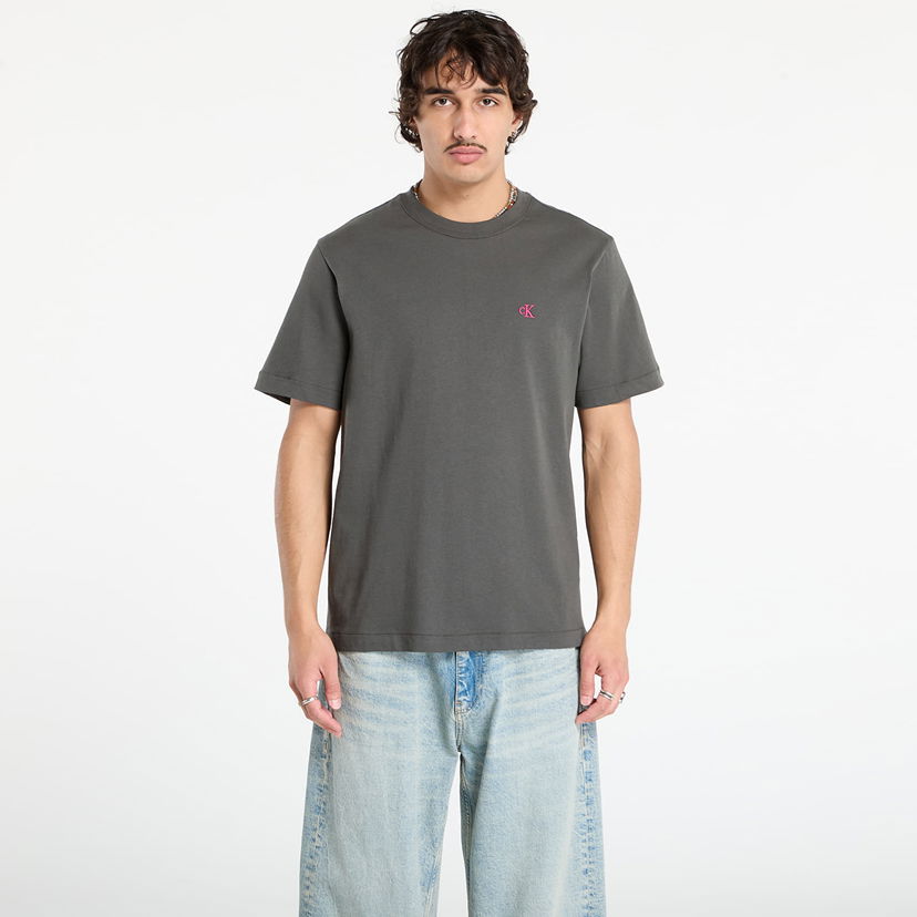 Tričko CALVIN KLEIN Calvin Klein Jeans Easy Monogram T-Shirt Šedá | LV04RC275G PAR