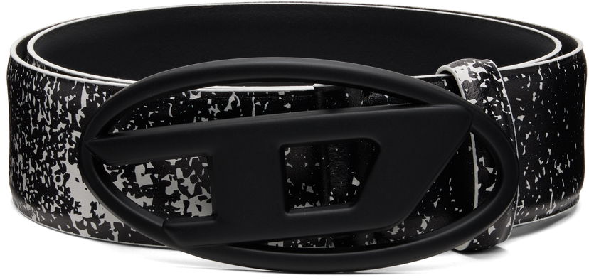 Opasok Diesel Splatter Pattern Oval Logo Buckle Belt Rôznofarebný | X10133-P8236-T1003