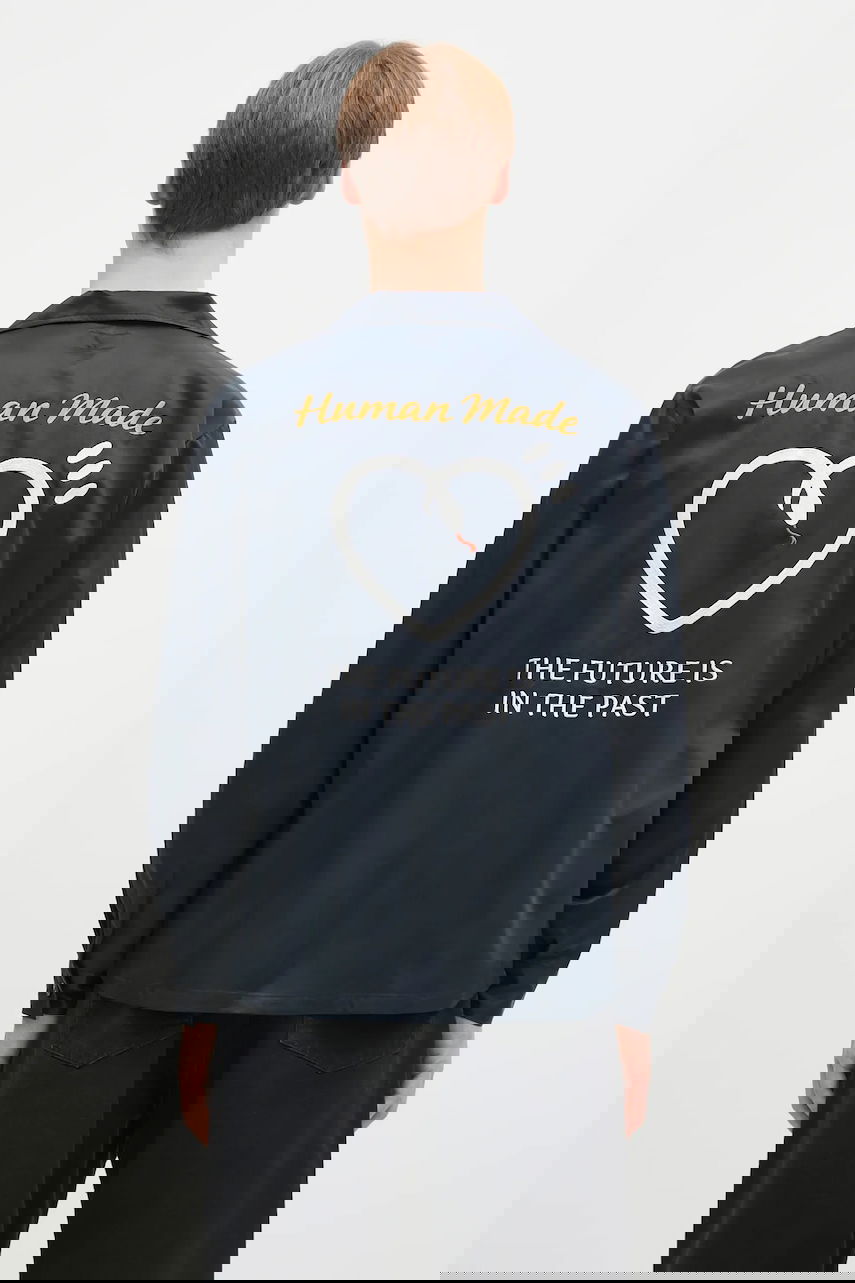 Košeľa Human Made BOWLING SHIRT regular Navy | HM29SH014, 0