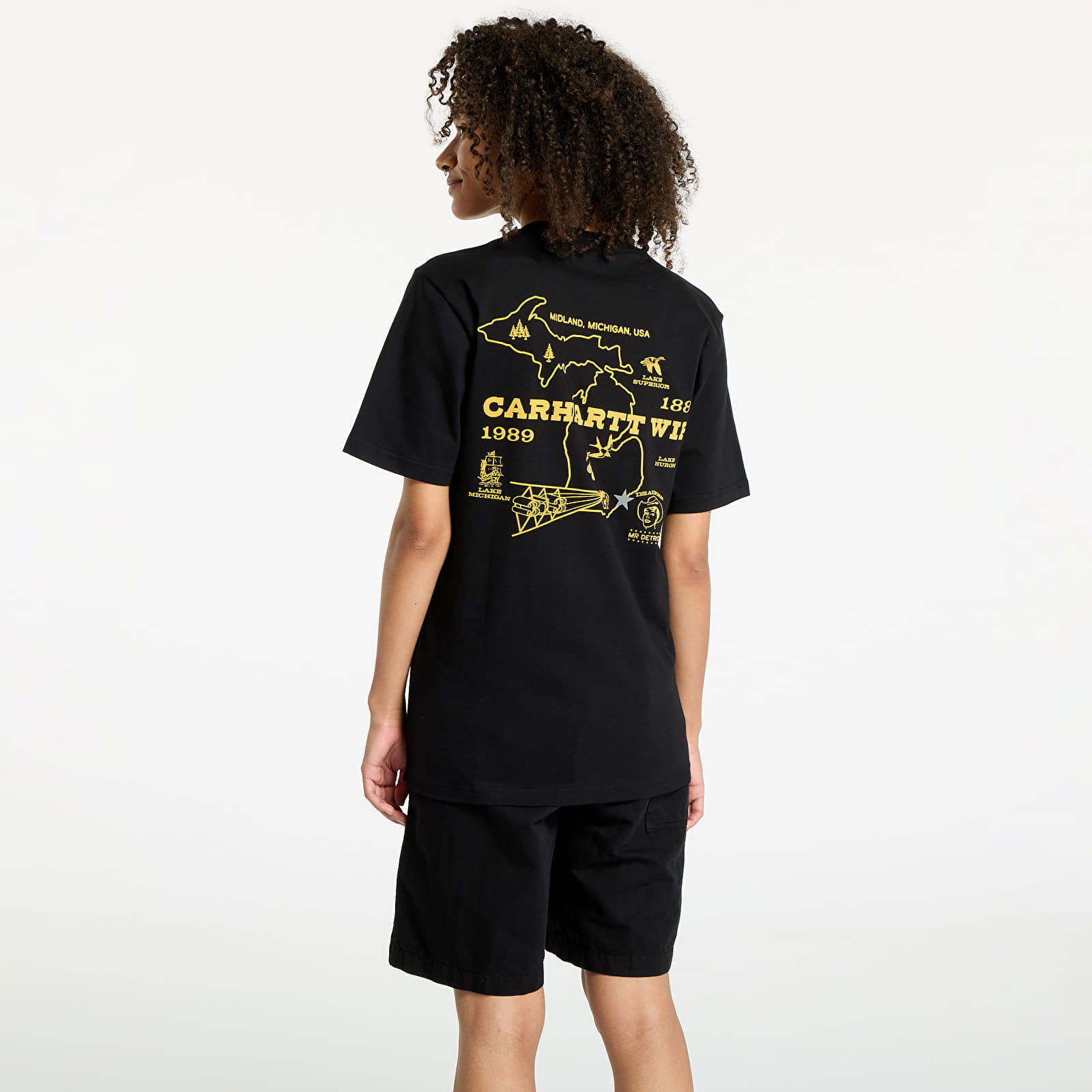 S/S Home State T-Shirt UNISEX Black