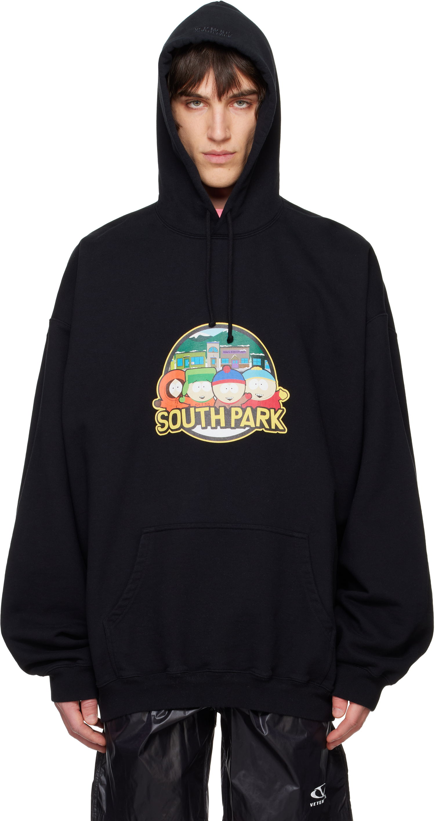 Mikina VETEMENTS Vetements South Park Oversized Hoodie Čierna | UA66HD670B, 0