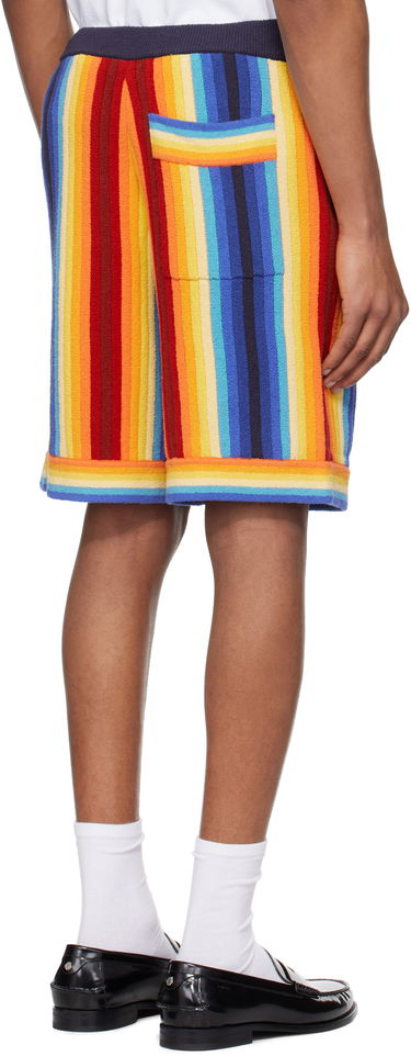 Šortky Casablanca Casablanca Gradient Stripe Towelling Shorts Rôznofarebný | MS25-KW-924-01, 2