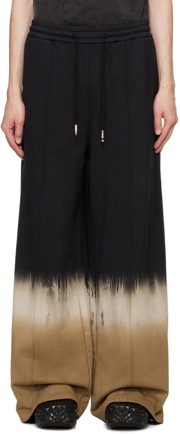 Tepláky Feng Chen Wang Feng Chen Wang Tie-Dye Sweatpants Hnedá | FUF18TR02, 0
