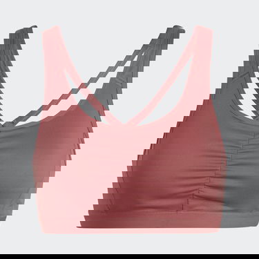 Podprsenka adidas Performance Coreessentials Medium-Support Sports Bra Červená | HL8569, 3