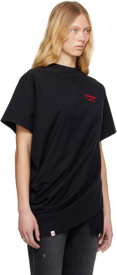 Tričko Charles Jeffrey Loverboy Charles Jeffrey LOVERBOY Topsy Turvy T-Shirt Čierna | 54101301, 1