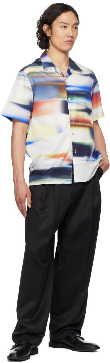 Košeľa Paul Smith PS Paul Smith Motion Blur Short-Sleeve Shirt Rôznofarebný | M2R-695U-P22285-01, 3