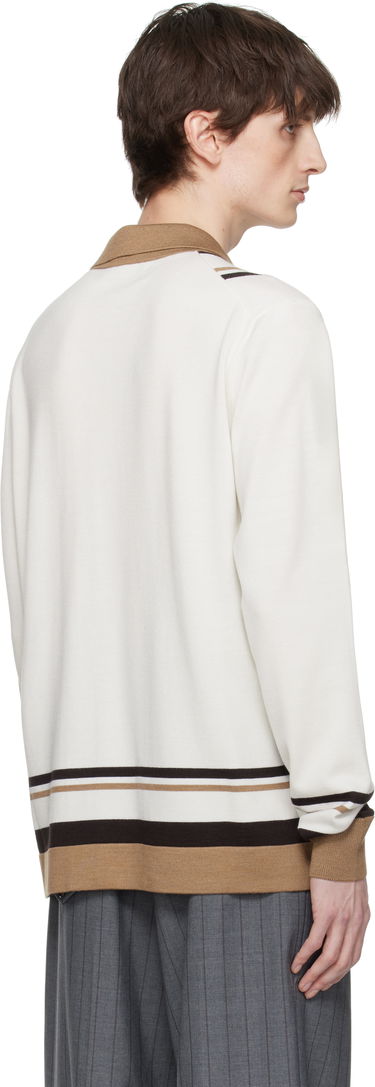 Sveter Dolce & Gabbana Dolce&Gabbana Wool DG Embroidery Cardigan Hnedá | GXV35ZJFMDU, 2