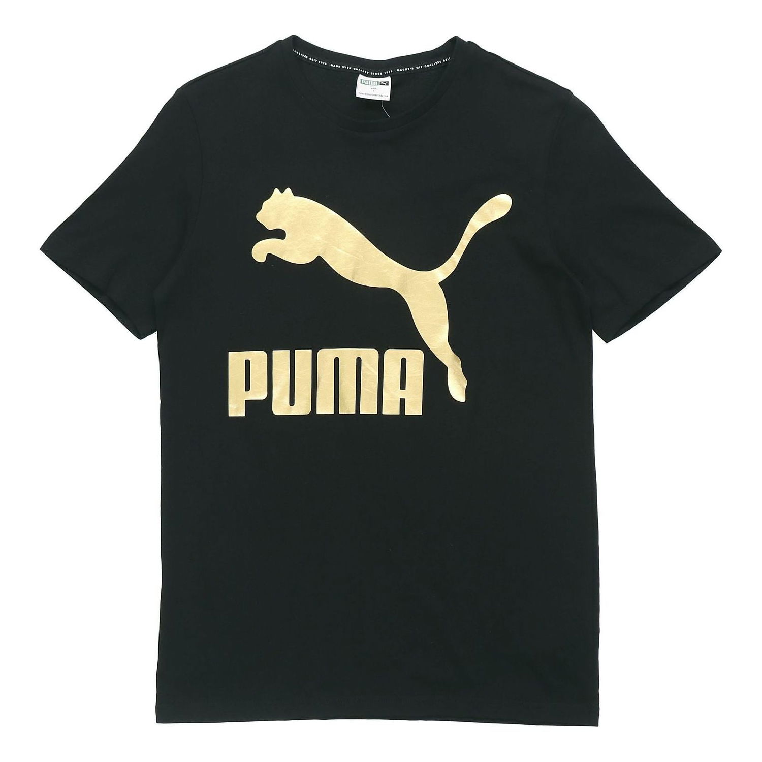 Tričko Puma Sports Gold Short Sleeve T-Shirt Čierna | 579405-51, 0