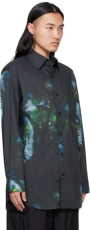 Košeľa Y-3 Y-3 Allover Print Shirt Čierna | JL8299, 1