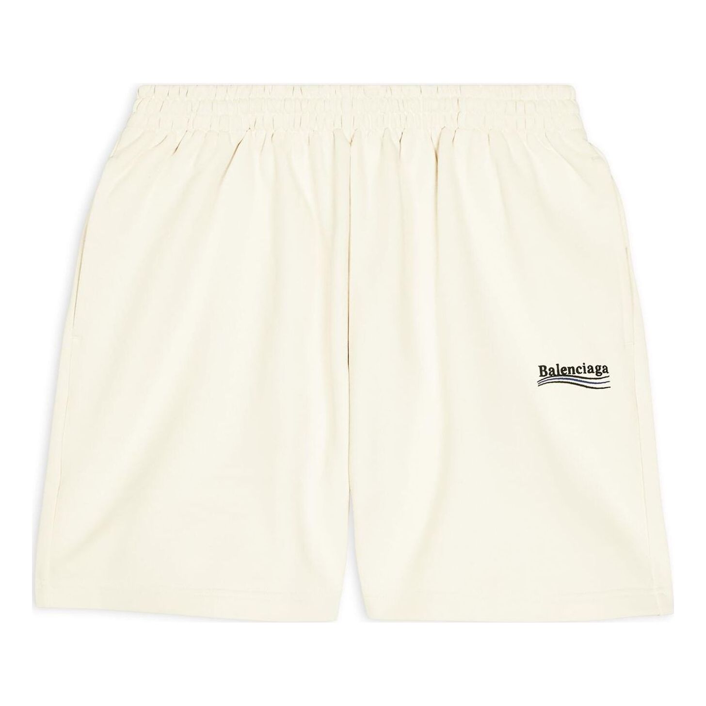 Šortky Balenciaga Political Campaign Sweat Shorts Béžová | 676137TKVI98962, 0