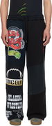 Marine Serre Regenerated Graphic Patchwork Sweatpants