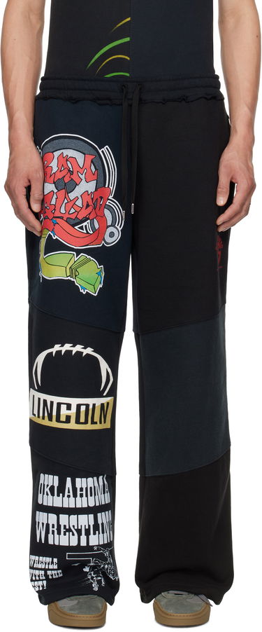 Tepláky Marine Serre Marine Serre Regenerated Graphic Patchwork Sweatpants Čierna | UPA051B UJER0007, 0