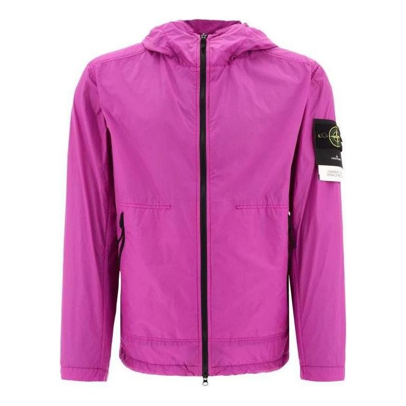 Vetrovka Stone Island Reps NY Hooded Jacket Fialová | 781540522-V0045