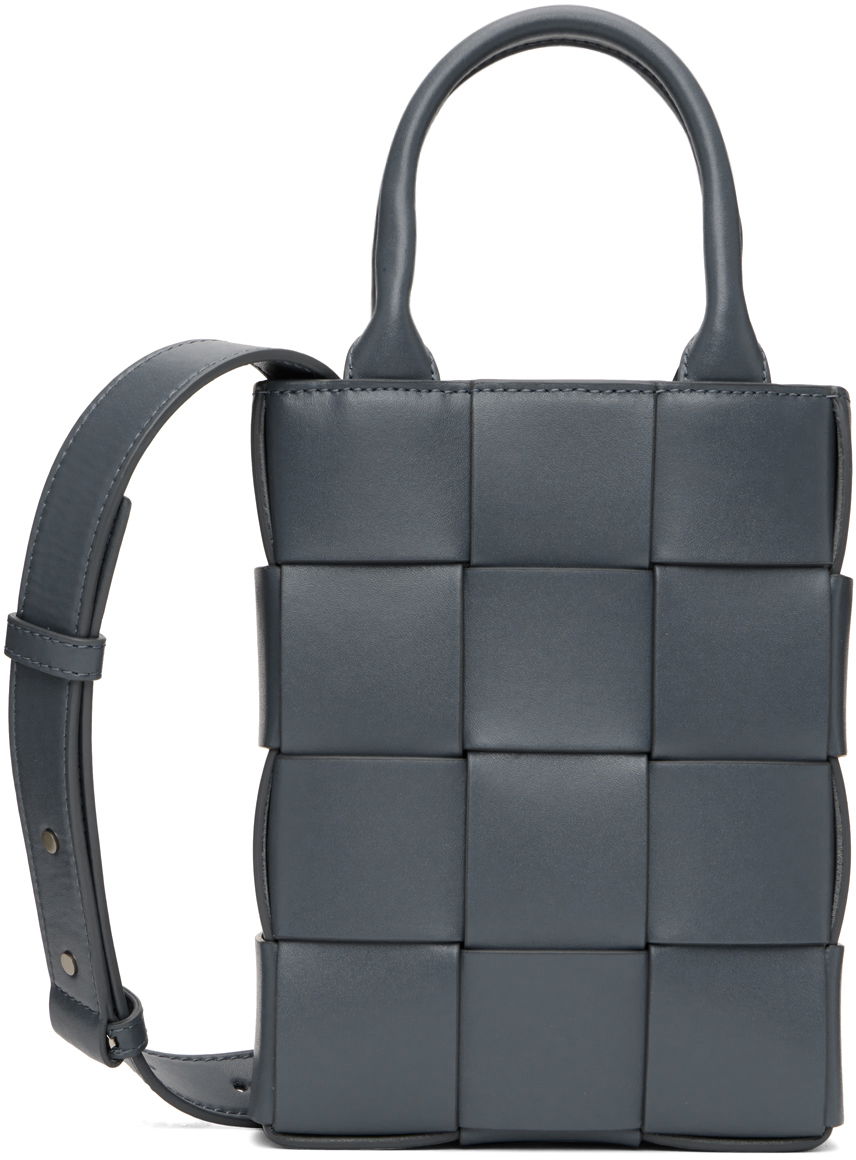 Tote bag Bottega Veneta Mini Cassette Tote Bag Šedá | 744036 VB1K0, 0