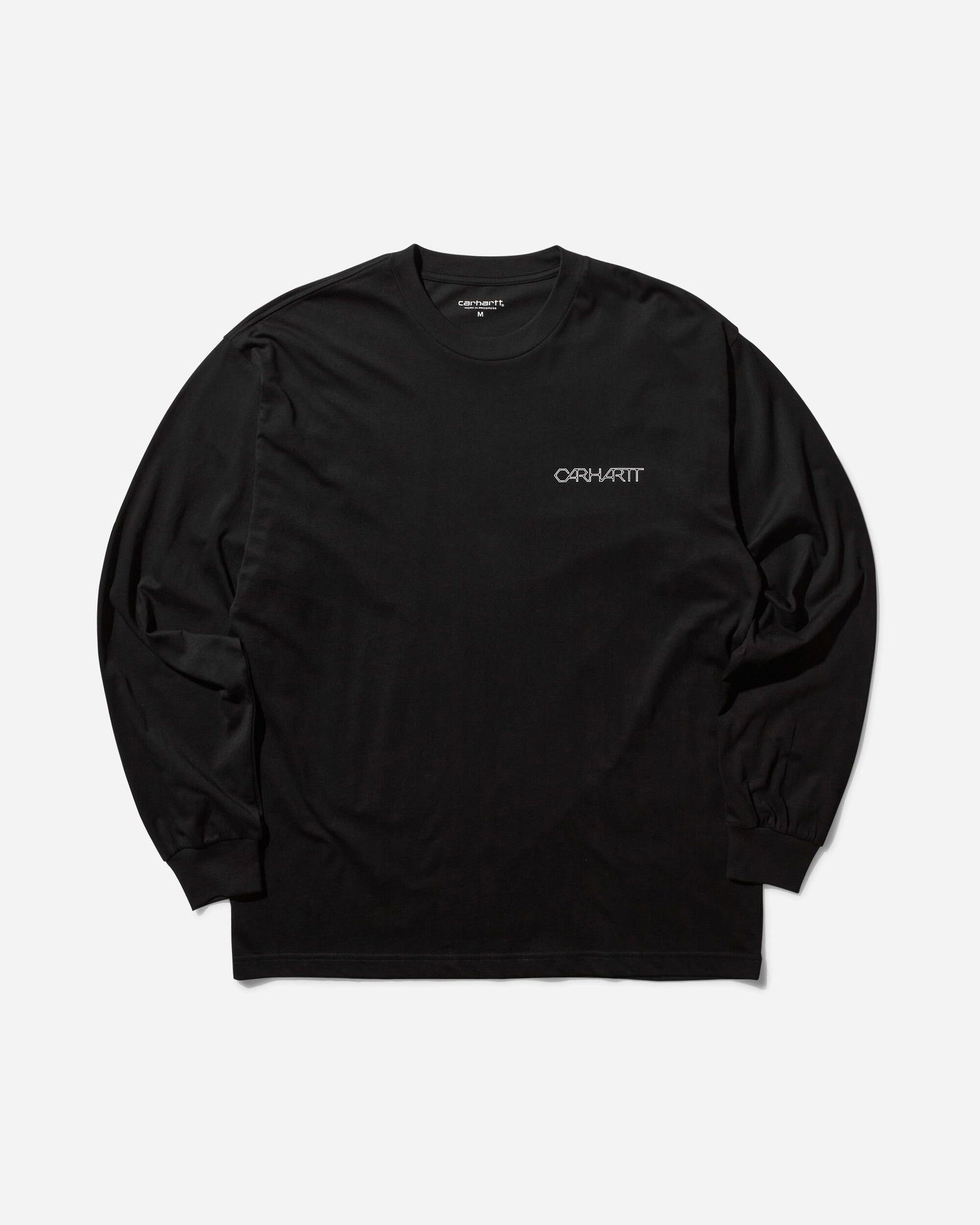 Tričko Carhartt WIP Detroit Standard Longsleeve T-Shirt Black Čierna | I033958 0D2XX, 0