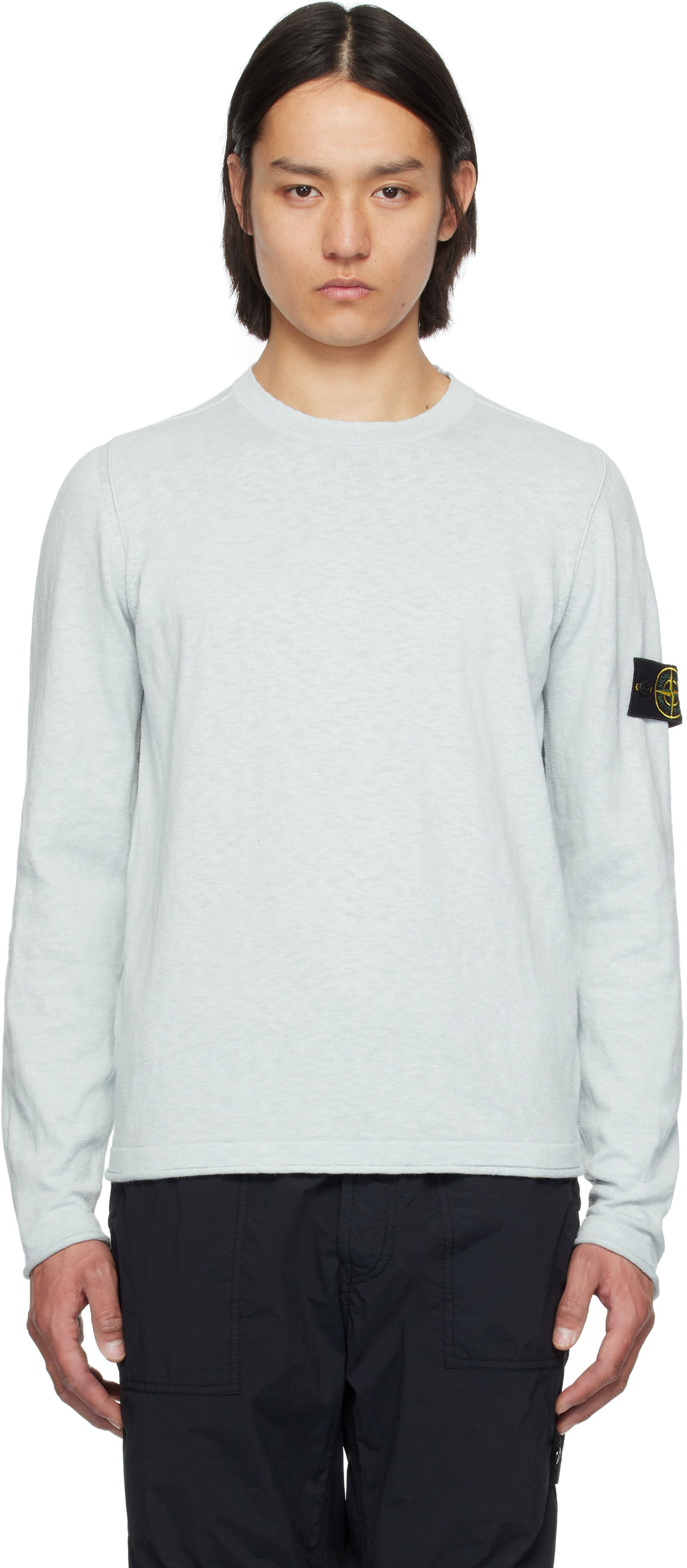Sveter Stone Island Stone Island Cotton Nylon Sweater Zelené | K1S15 5100052 S00B0, 0