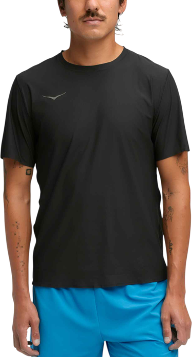 Tričko Hoka One One Hoka Airolite 2.0 Short Sleeve T-Shirt Čierna | 1175771-blk, 0