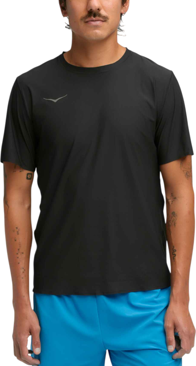 Tričko Hoka One One Hoka Airolite 2.0 Short Sleeve T-Shirt Čierna | 1175771-blk