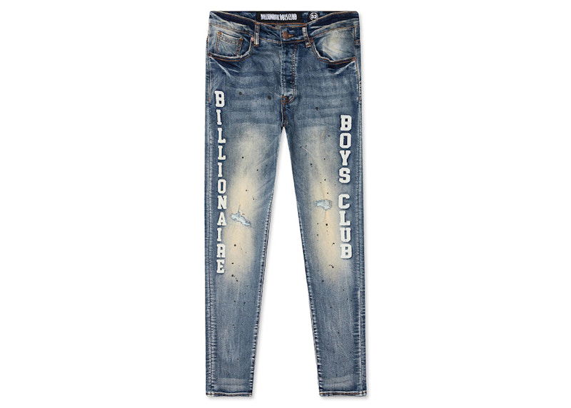 Džínsy BILLIONAIRE BOYS CLUB Billionaire Boys Club Trek Jeans Modrá | 8018101NEB