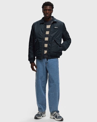 Bomber bunda Schott NYC Bomber Jacket Modrá | BSTN-210100RS-NAVY, 1