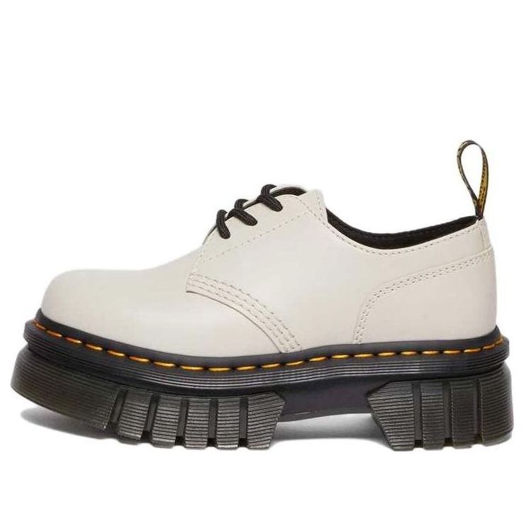 Tenisky a topánky Dr. Martens Audrick Nappa Leather Platform Shoes Biela | 27147055