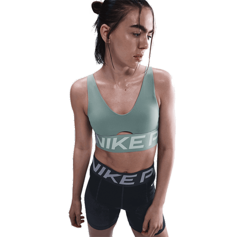 Podprsenka Nike Indy Plunge Bold Sports Bra Zelené | HF7324-017