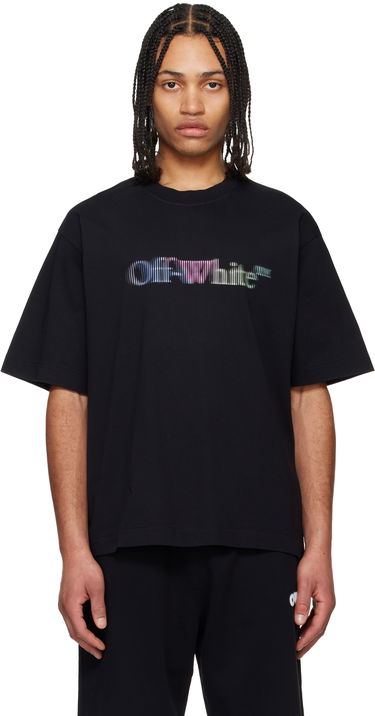 Tričko Off-White Off-White Skate Short Sleeve T-Shirt Čierna | OMAA120S25JER00M1084, 0