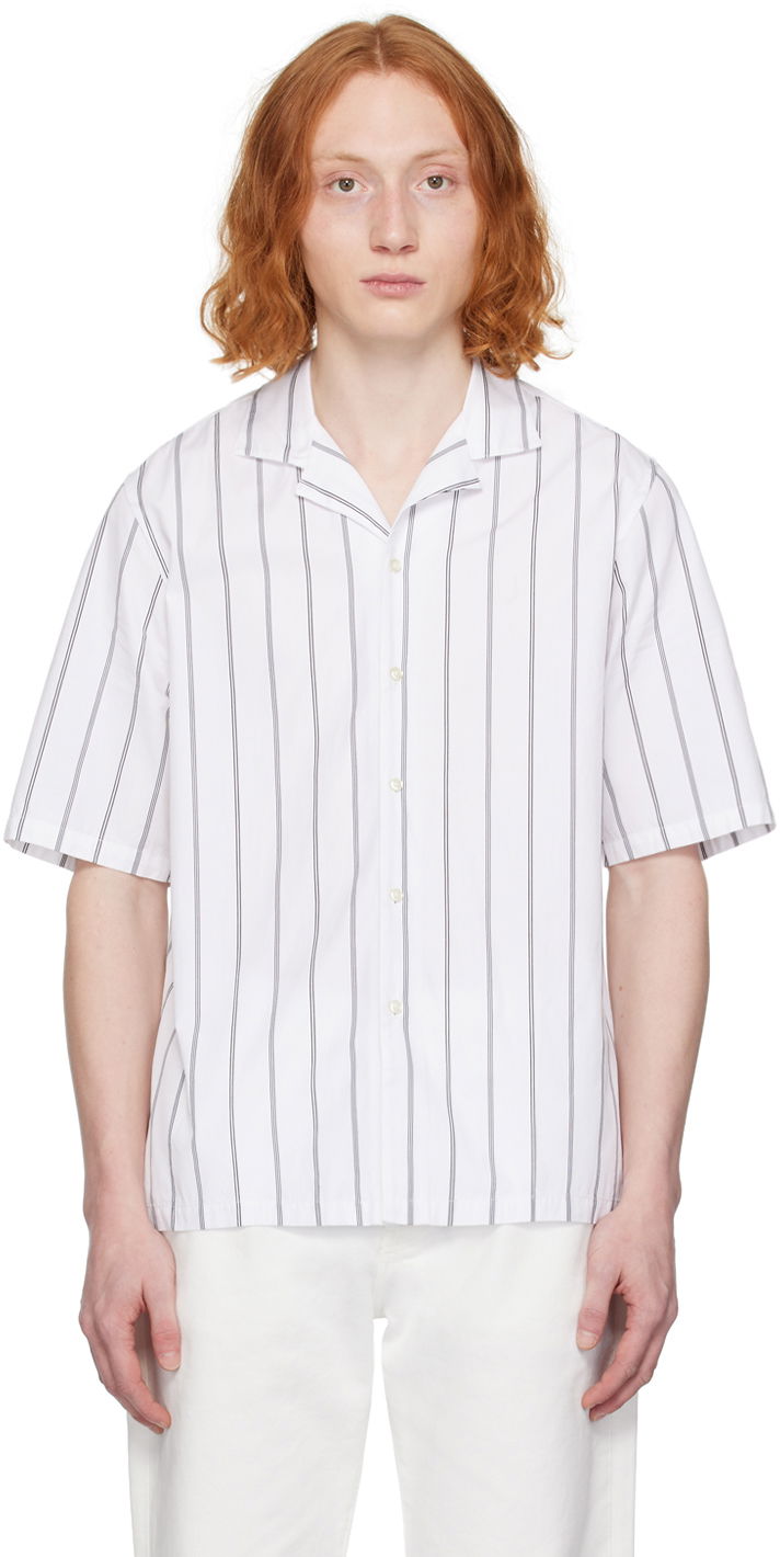 Košeľa Officine Générale Eren Shirt Biela | S24MSHI001, 0