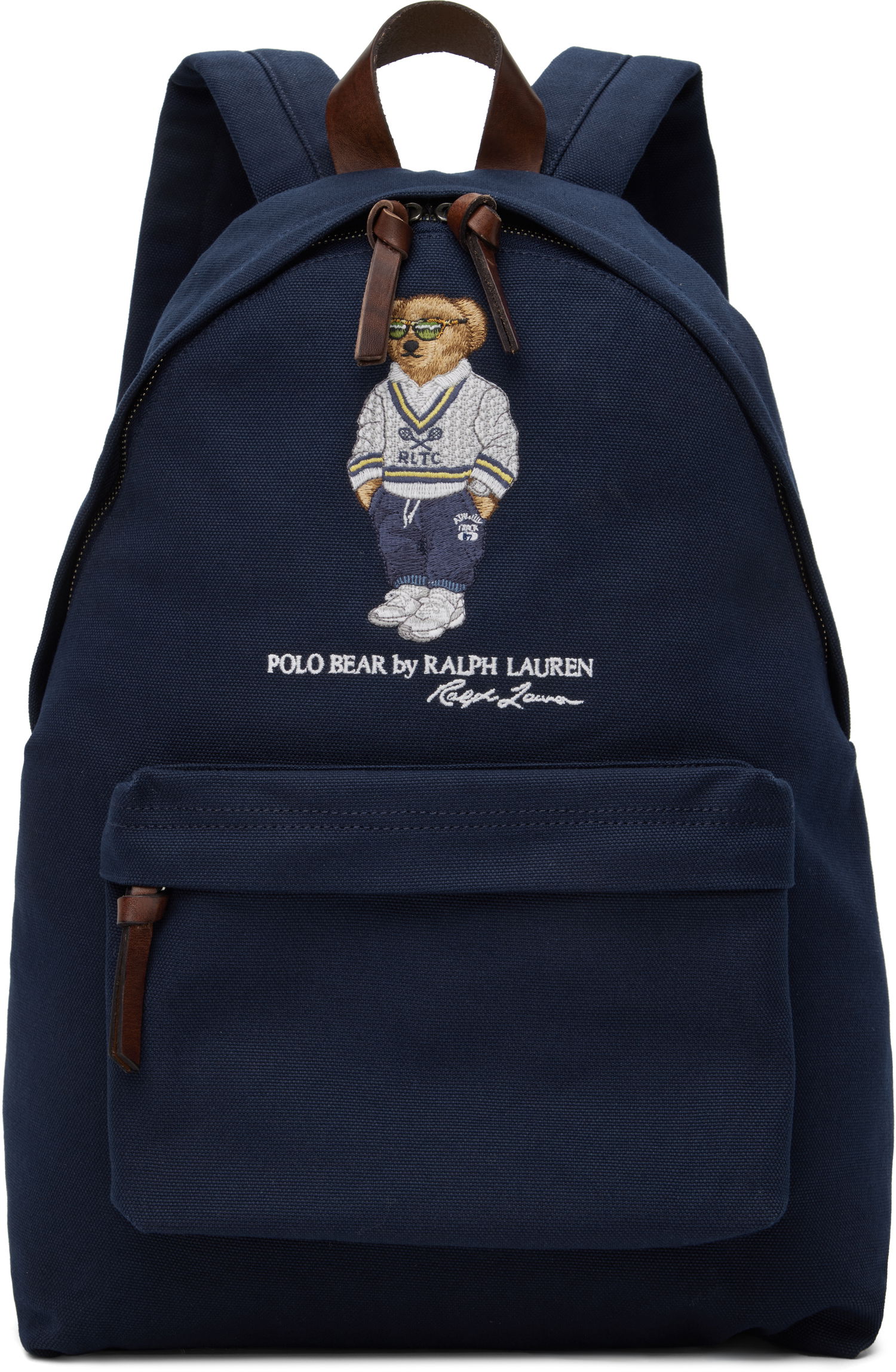 Batoh Polo by Ralph Lauren Polo Bear Canvas Backpack by Ralph Lauren Navy | 405962432001, 0
