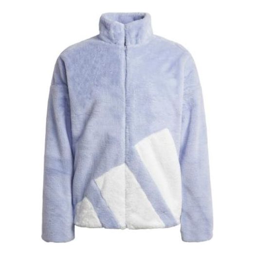Bomber bunda adidas Originals Contrasting Colors Large Logo Jacket Modrá | HI1201