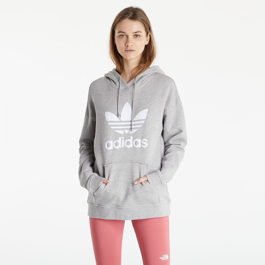 Mikina adidas Originals TRF Hoodie Šedá | H33589, 0