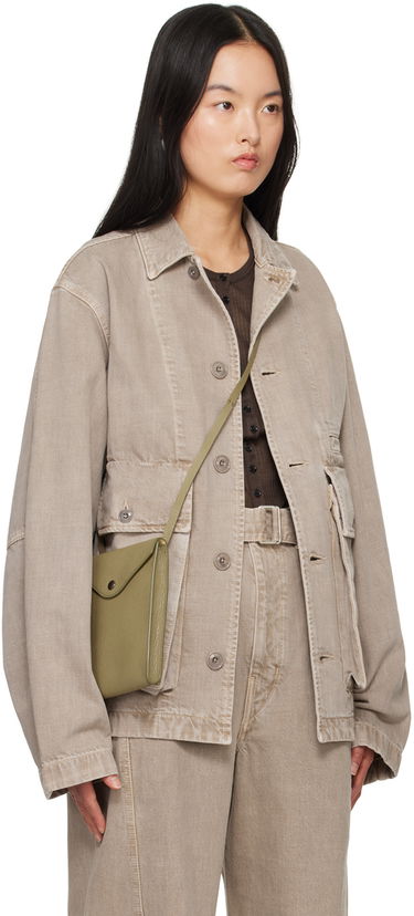 Bunda LEMAIRE Lemaire Boxy Denim Jacket Béžová | OW306 LD1017, 1