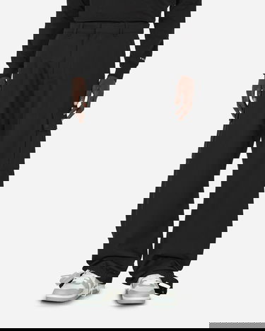 Cargo nohavice Off-White Embroidered Wool Cargo Pants Black Čierna | OMCF037F23FAB001 1010, 1